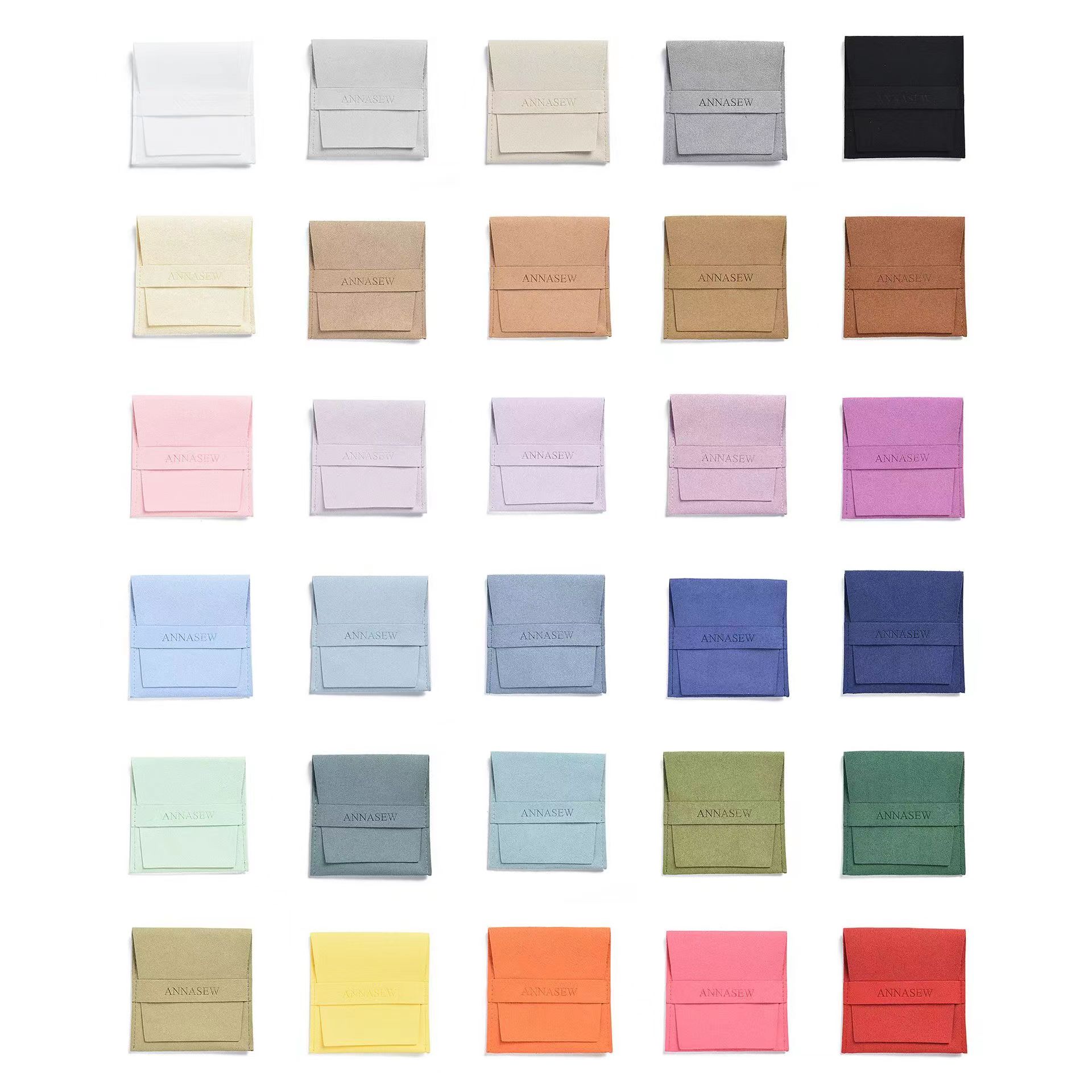 Factory wholesale Green Custom jewelry pouch From OTW packaging